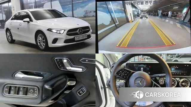 Mercedes-Benz A-Class W177 2020 Белый из Кореи