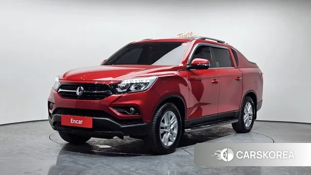 Ssangyong Rexton Sports 2018 Красный из Кореи