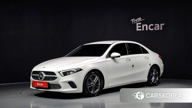 Mercedes-Benz A-Class W177 2020 Белый из Кореи