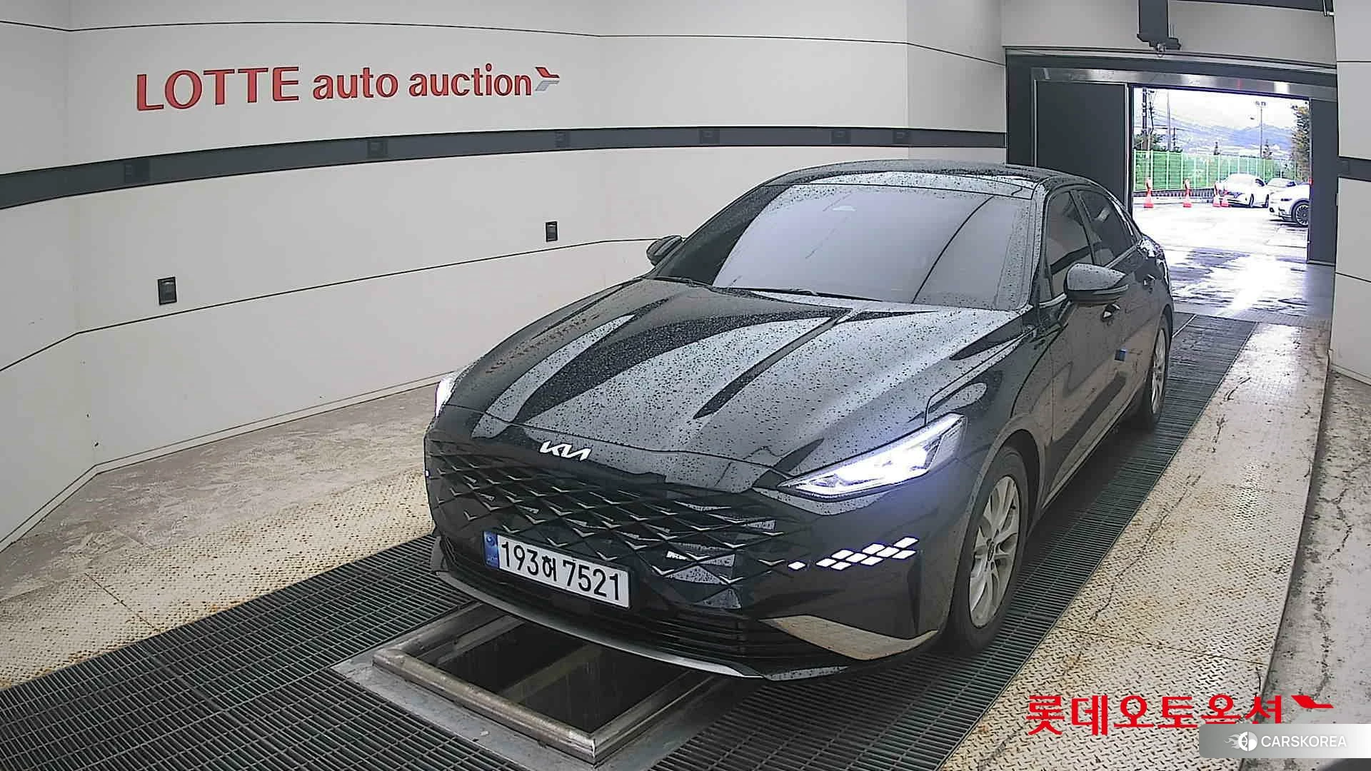 Kia K8 2023 Aurora Black Pearl из Кореи