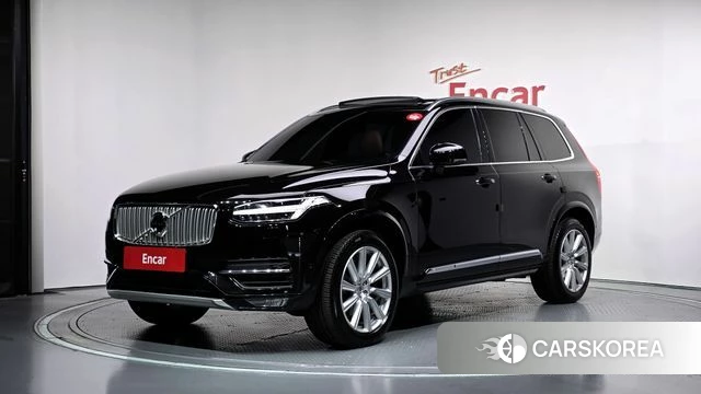 Volvo XC90 second Generation 2018 Черный из Кореи