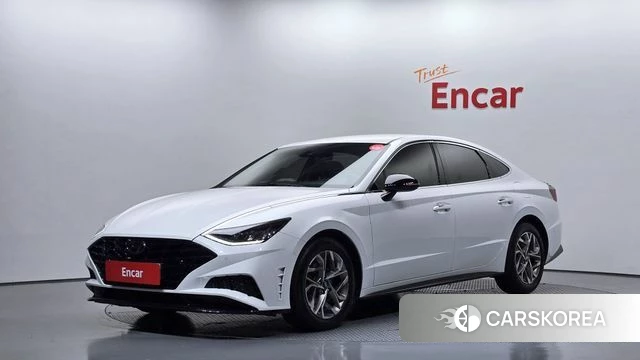 Hyundai Sonata (DN8) 2021 Белый из Кореи