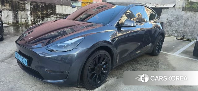 Tesla Model Y 2022 Серебряный из Кореи