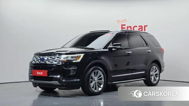 Ford Explorer 2019 Черный из Кореи