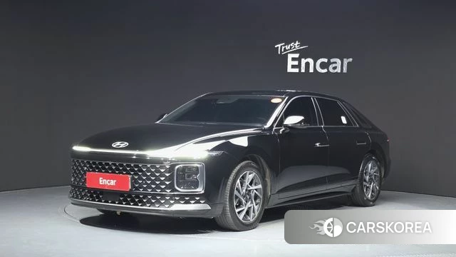 Hyundai Grandeur (GN7) 2023 Черный из Кореи