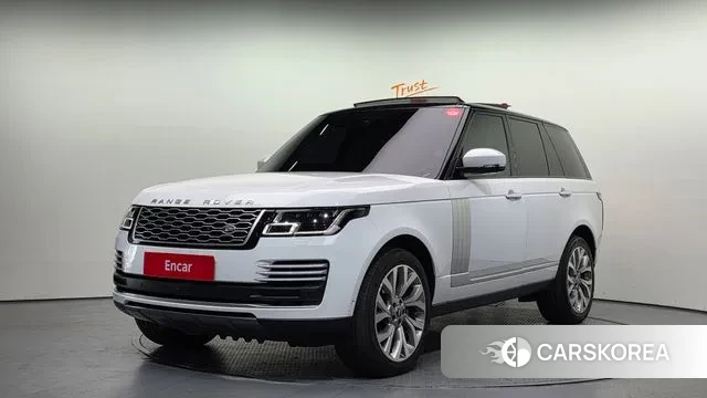 Land Rover Range Rover 4th Generation 2021 Белый из Кореи