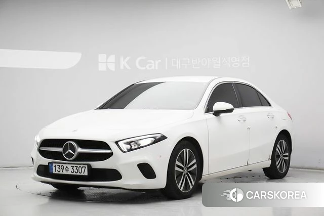 Mercedes-Benz A-Class W177 2021 Белый из Кореи
