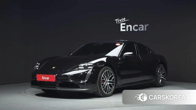 Porsche Taycan 2021 Черный из Кореи