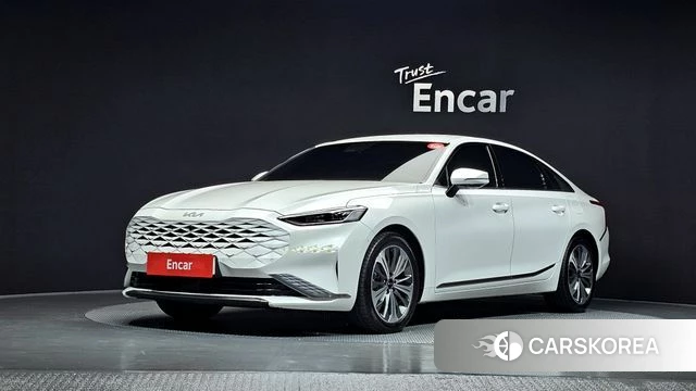 Kia K8 Hybrid 2024 Белый из Кореи