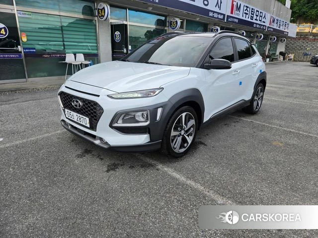 Hyundai Kona 2018 Белый из Кореи