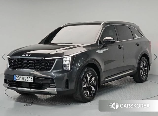 Kia The New Sorento 4th Generation 2024 Серый из Кореи