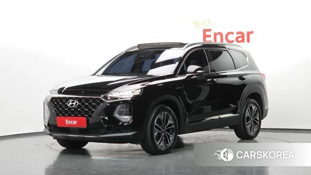 Hyundai Santa Fe TM 2018 Черный из Кореи