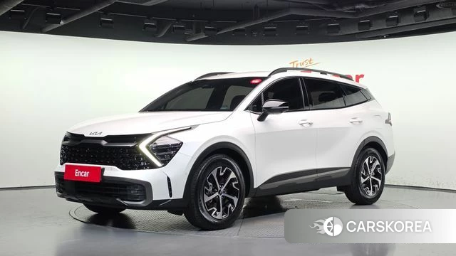 Kia Sportage 5th Generation Hybrid 2023 Белый из Кореи