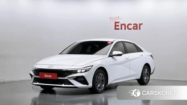 Hyundai The New Avante (CN7) 2024 Белый из Кореи