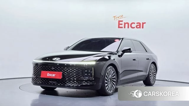 Hyundai Grandeur (GN7) 2023 Черный из Кореи