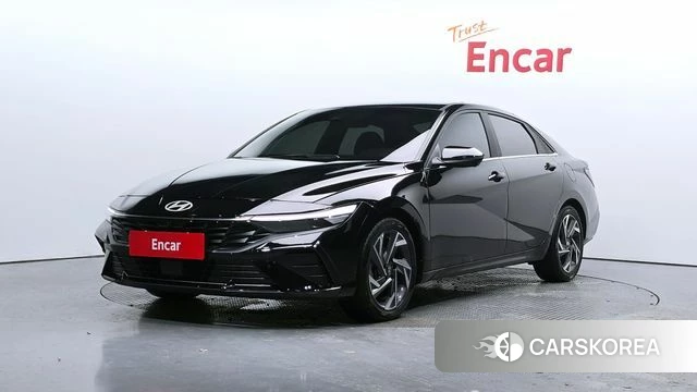Hyundai The New Avante (CN7) 2023 Черный из Кореи