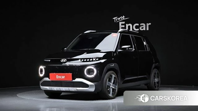 Hyundai Casper Electric 2024 Черный из Кореи