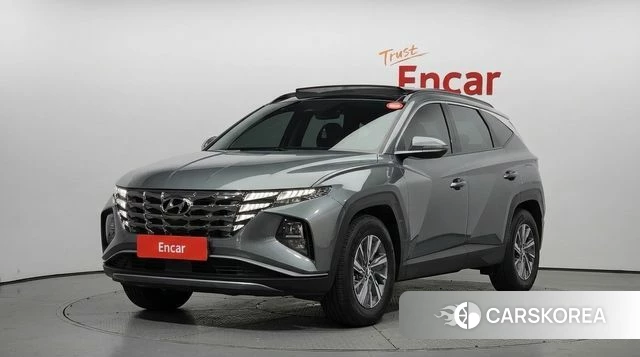 Hyundai Tucson Hybrid (NX4) 2022 Серый из Кореи