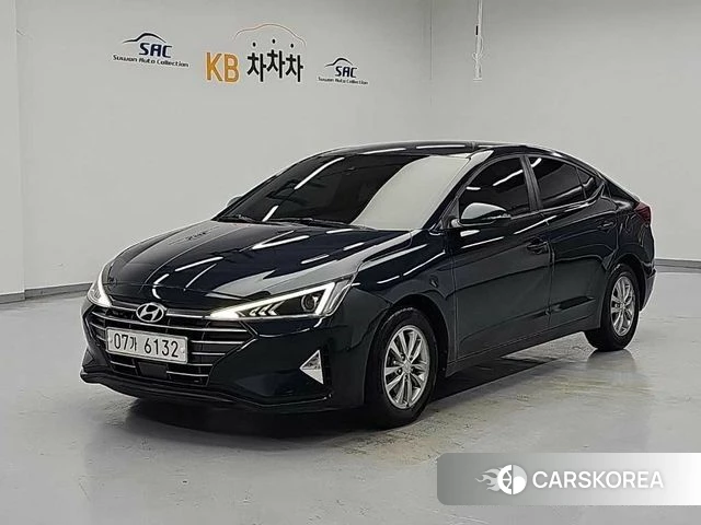Hyundai The New Avante AD 2019 Синий из Кореи