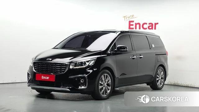 Kia The New Carnival 2018 Черный из Кореи