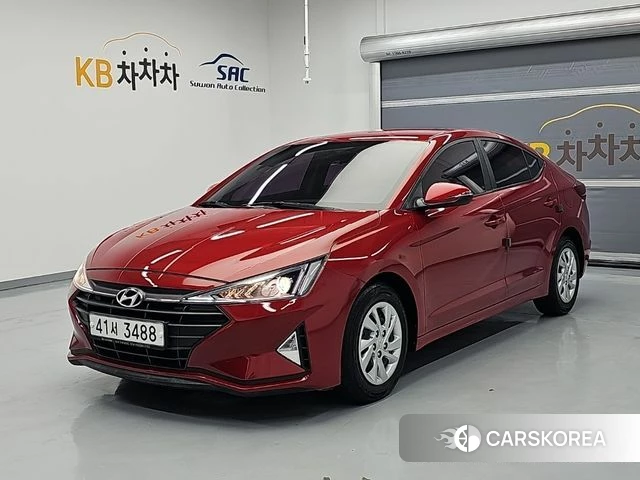 Hyundai The New Avante AD 2018 Красный из Кореи