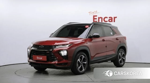 Chevrolet (GM Daewoo) Trailblazer 2020 Красный из Кореи
