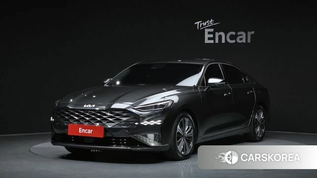 Kia K8 Hybrid 2021 Серый из Кореи