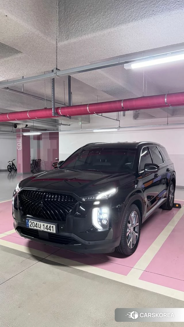 Hyundai Palisade 2019 Черный из Кореи