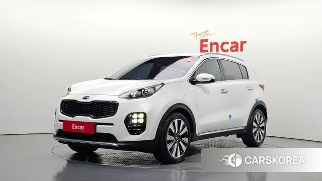 Kia Sportage 4th Generation 2018 Белый из Кореи