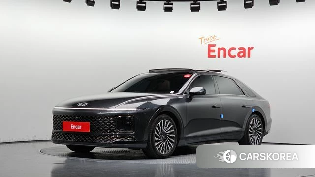 Hyundai Grandeur (GN7) 2023 Серый из Кореи