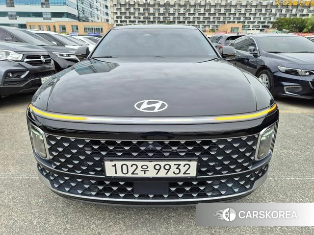 Hyundai Grandeur (GN7) 2023 Черный из Кореи