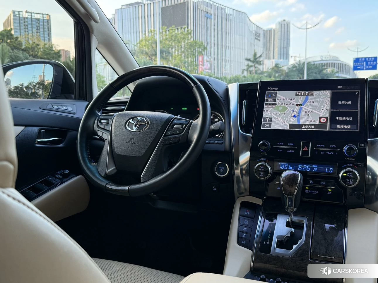 Toyota Alphard 2021 Черный из Китая