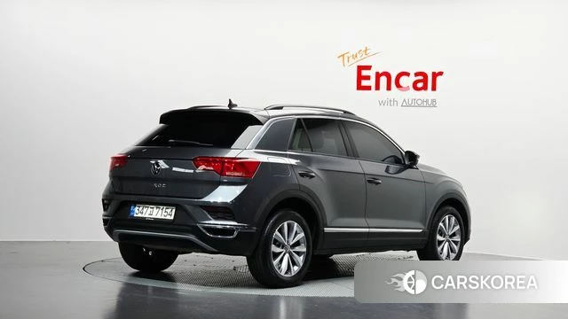 Volkswagen T-Roc 2021 Серый из Кореи