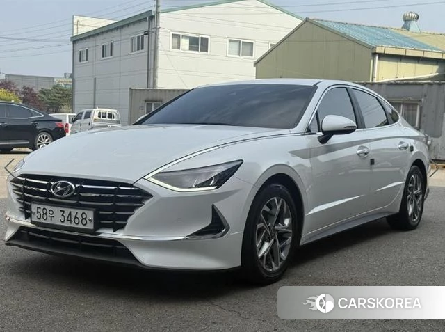 Hyundai Sonata (DN8) 2019 Белый из Кореи