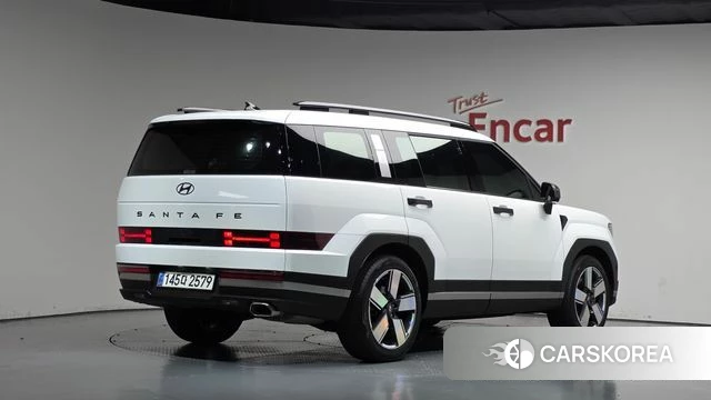 Hyundai Santa Fe (MX5) 2025 Белый из Кореи