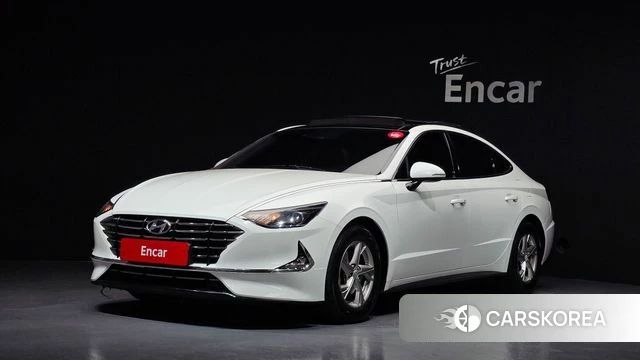 Hyundai Sonata (DN8) 2019 Белый из Кореи