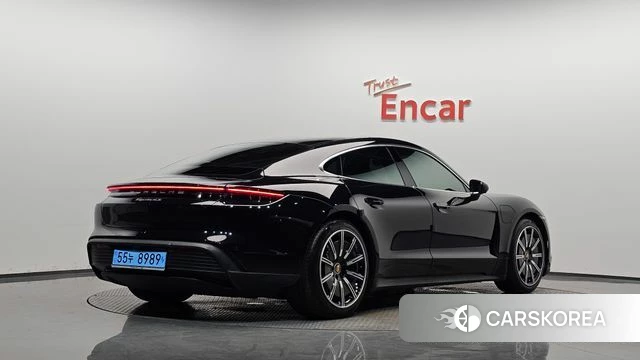 Porsche Taycan 2021 Черный из Кореи