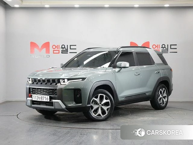 Ssangyong Torres 2022 Зеленый из Кореи