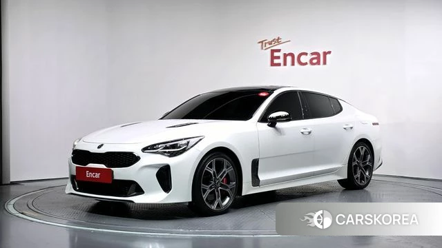Kia Stinger 2019 Белый из Кореи