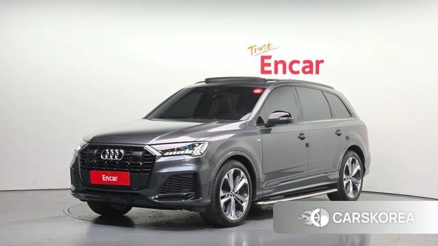 Audi Q7 (4M) 2022 Серый из Кореи