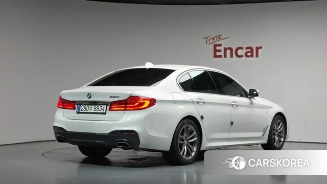 BMW 5 Series (G30) 2020 Белый из Кореи