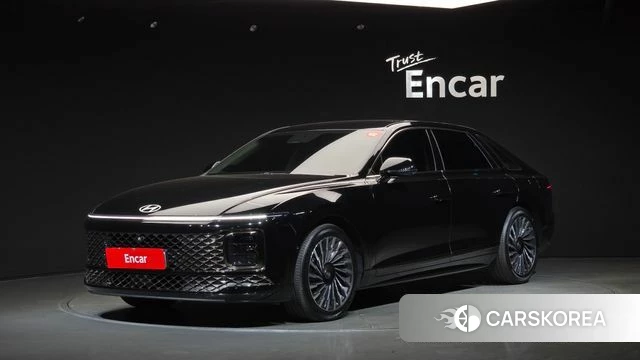 Hyundai Grandeur Hybrid (GN7) 2023 Черный из Кореи
