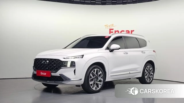 Hyundai The New Santa Fe 2021 Белый из Кореи