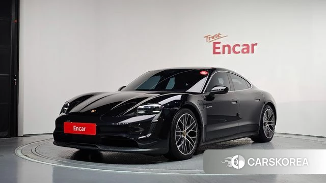Porsche Taycan 2021 Черный из Кореи