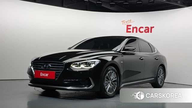 Hyundai Grandeur IG Hybrid 2019 Черный из Кореи