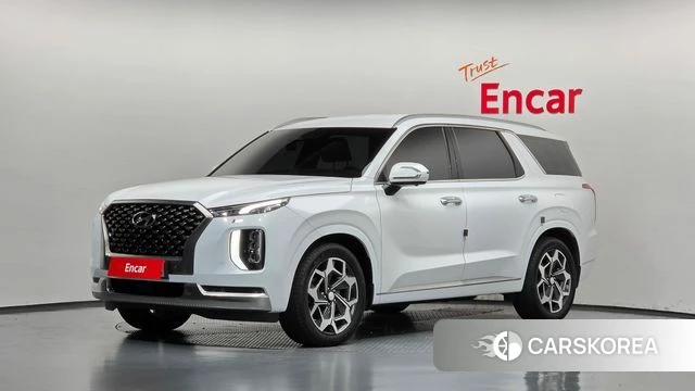 Hyundai Palisade 2022 Белый из Кореи