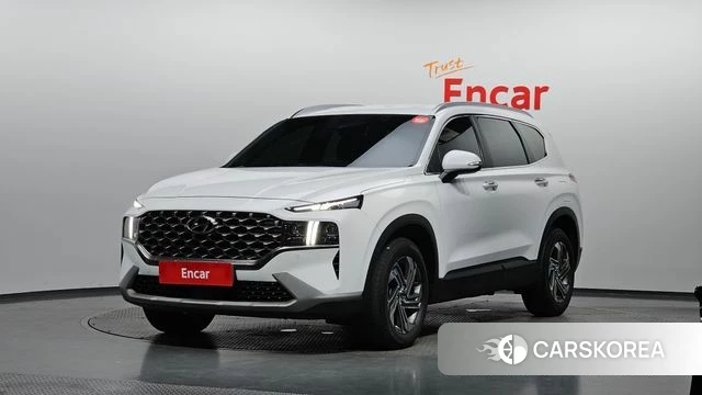 Hyundai The New Santa Fe 2022 Белый из Кореи