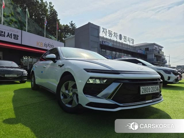 Hyundai Sonata D Edge (DN8) 2023 Белый из Кореи
