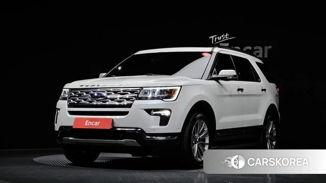 Ford Explorer 2018 Белый из Кореи