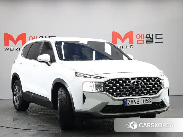 Hyundai The New Santa Fe 2021 Белый из Кореи